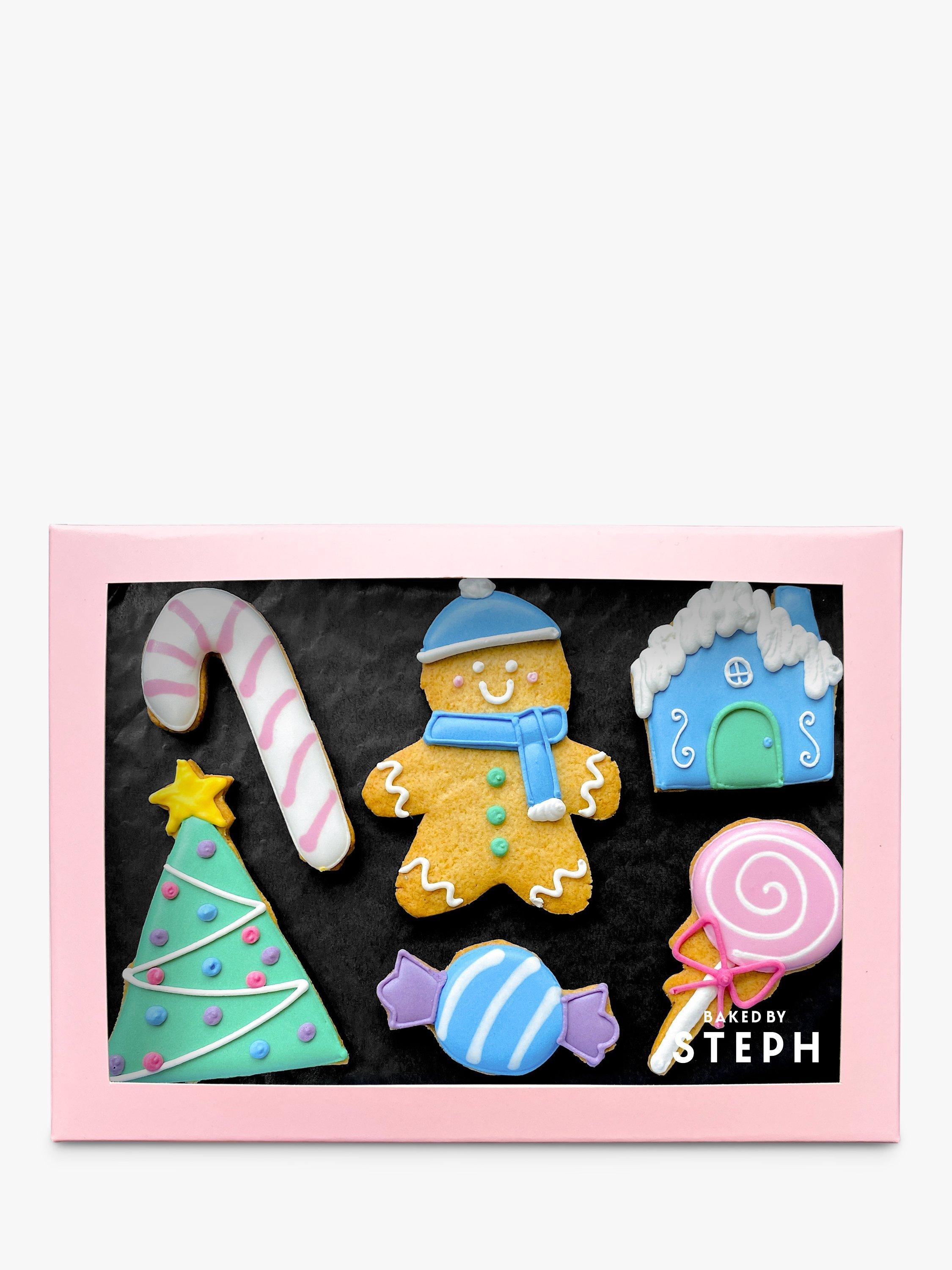 Baked by Steph Christmas Candyland Cookies Box, 120g