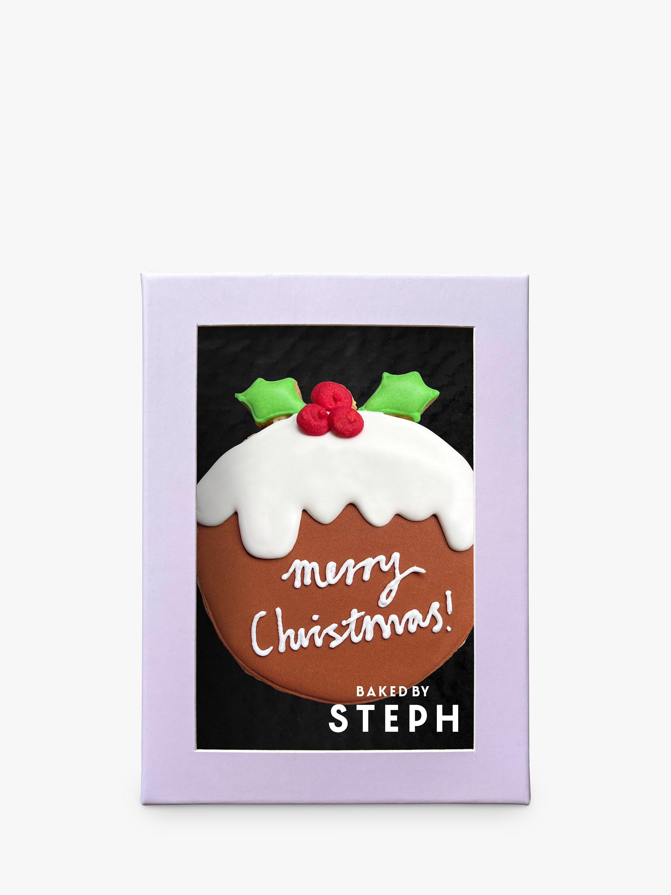 Baked by Steph Christmas Pudding Cookie, 60g