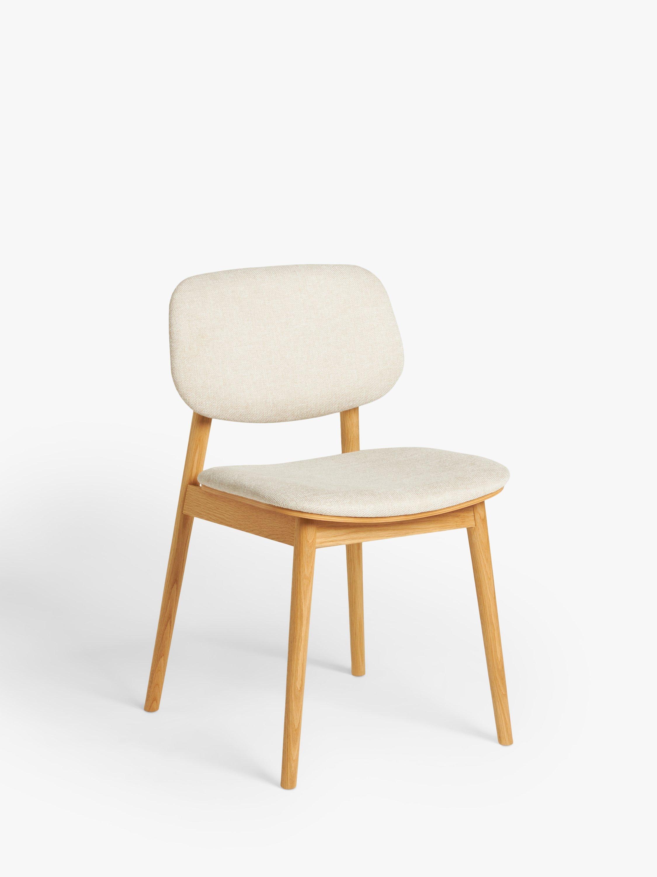 John Lewis Cara Dining Chair, Natural/American Oak Wood