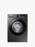 Samsung Series 5+ WW11BGA046AX Freestanding ecobubble™ Washing Machine, 11kg Load, 1400 rpm Spin, Graphite