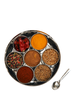 School Of Wok Dabba Stainless Steel Asian Spices Storage Tin - view 2, Multi