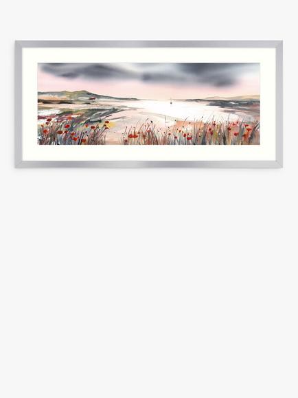 John Lewis Elizabeth Baldin 'First Light' Framed Print & Mount, 49.5 x 104.5cm, Multi, Multi