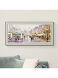 John Lewis Richard Macneil 'Evening Glow' Framed Print, 63 x 129cm, Multi
