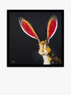 John Lewis Quinn Russell 'Alfie' Framed Print, 61.5 x 61.5cm, Black/Multi, Black/Multi