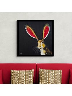 John Lewis Quinn Russell 'Alfie' Framed Print, 61.5 x 61.5cm, Black/Multi - view 2, Black/Multi