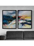 John Lewis Georgia Elliot 'Unforgiving Elements I & II' Framed Prints, Set of 2, 84.5 x 64.5cm, Multi