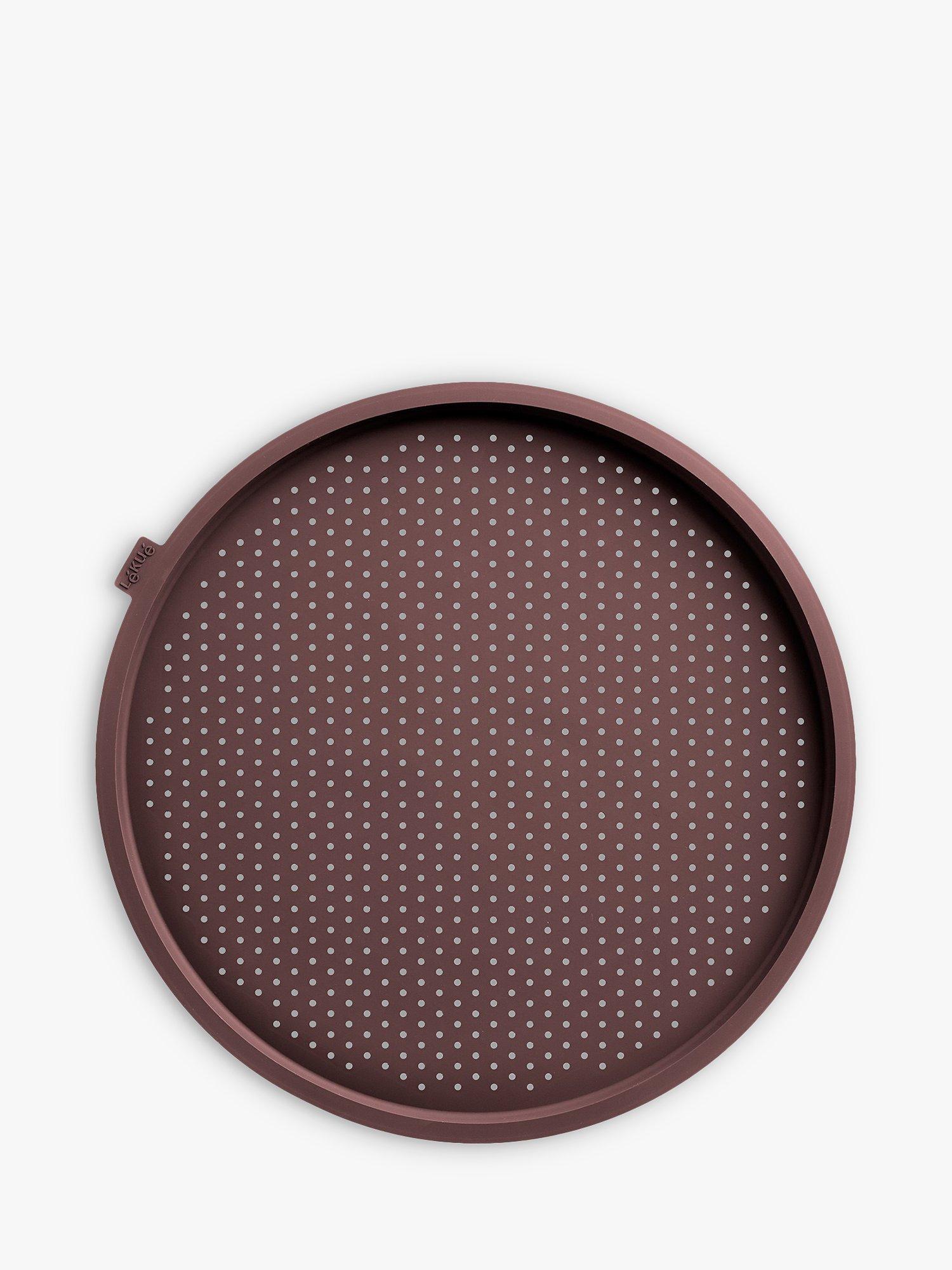 Lékué Round Non-Stick Crunchy Pizza Mat, 36cm