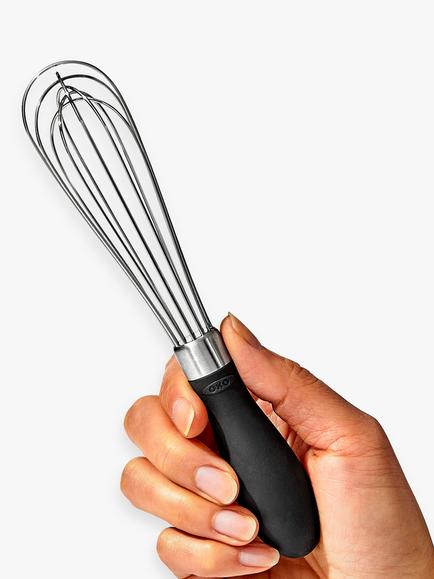 OXO Good Grips Mini Stainless Steel Whisk - view 2, Black/Silver