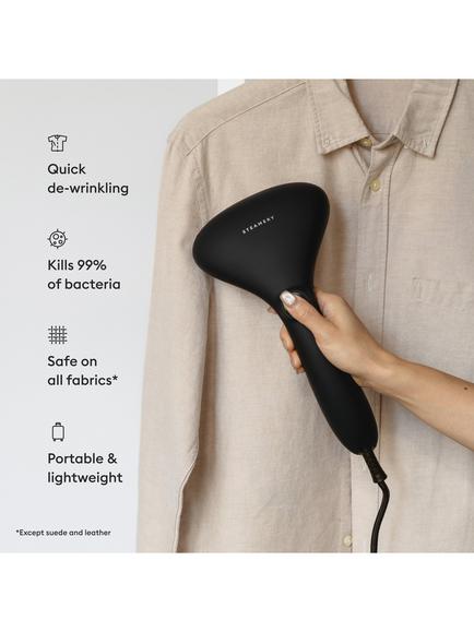 Steamery Cirrus No.2 Handheld Clothes Steamer - view 2, Black