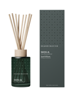 SKANDINAVISK Skog Reed Diffuser, 100ml - view 2, Forest Green