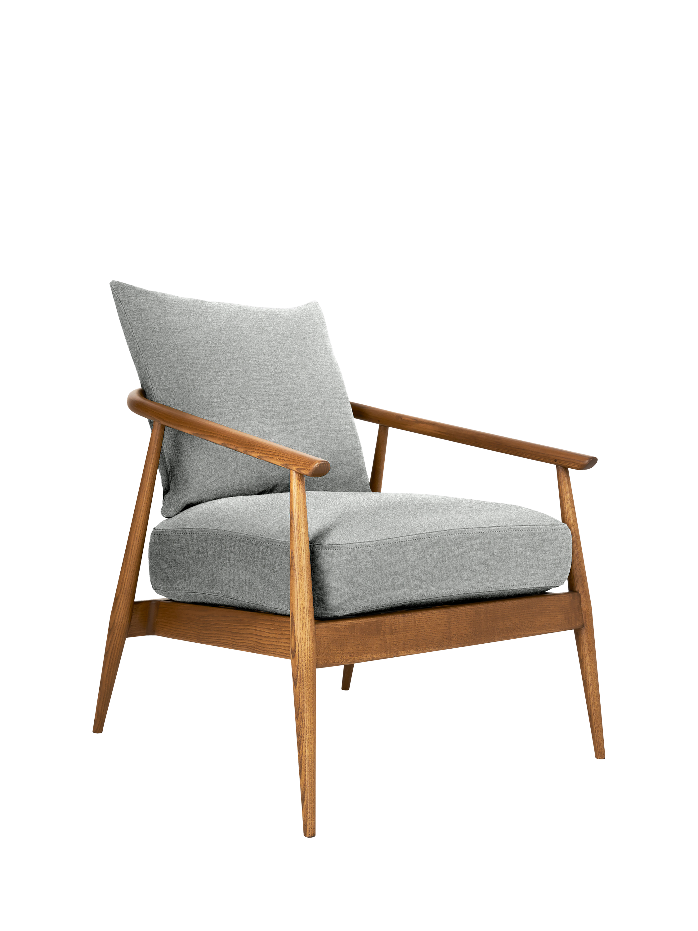 Hazlemere Range, ercol for John Lewis Hazlemere Armchair, Vintage Ash Leg, Recycled Pumice