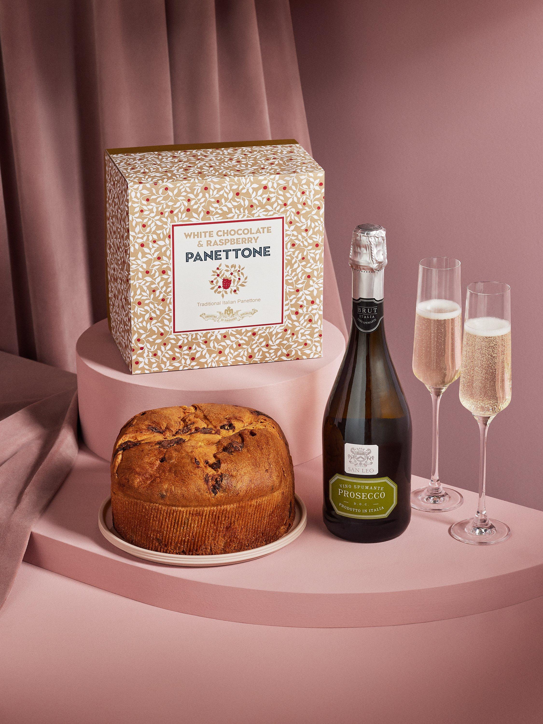 John Lewis Bubbles & Panettone Gift Box