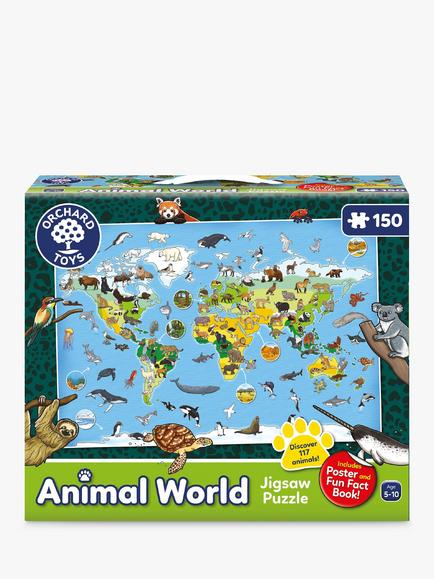 Orchard Toys Animal World Jigsaw, 