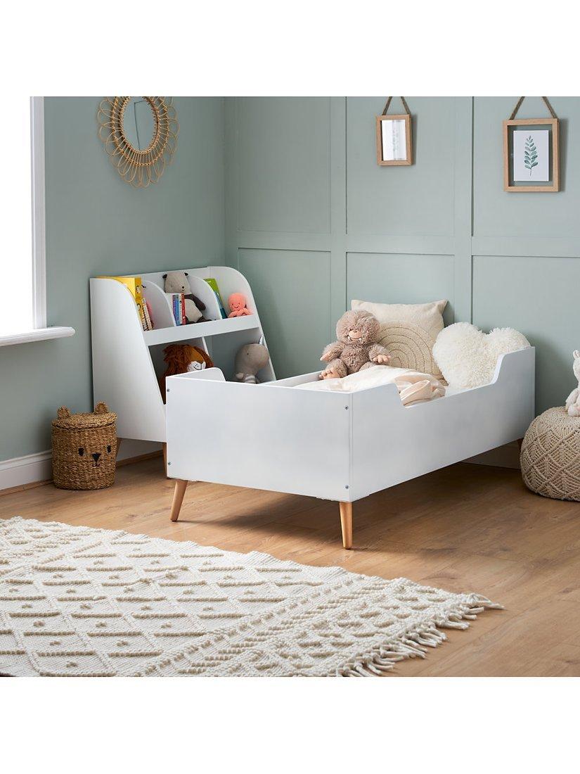 Obaby Maya Toddler Bed, White/Natural