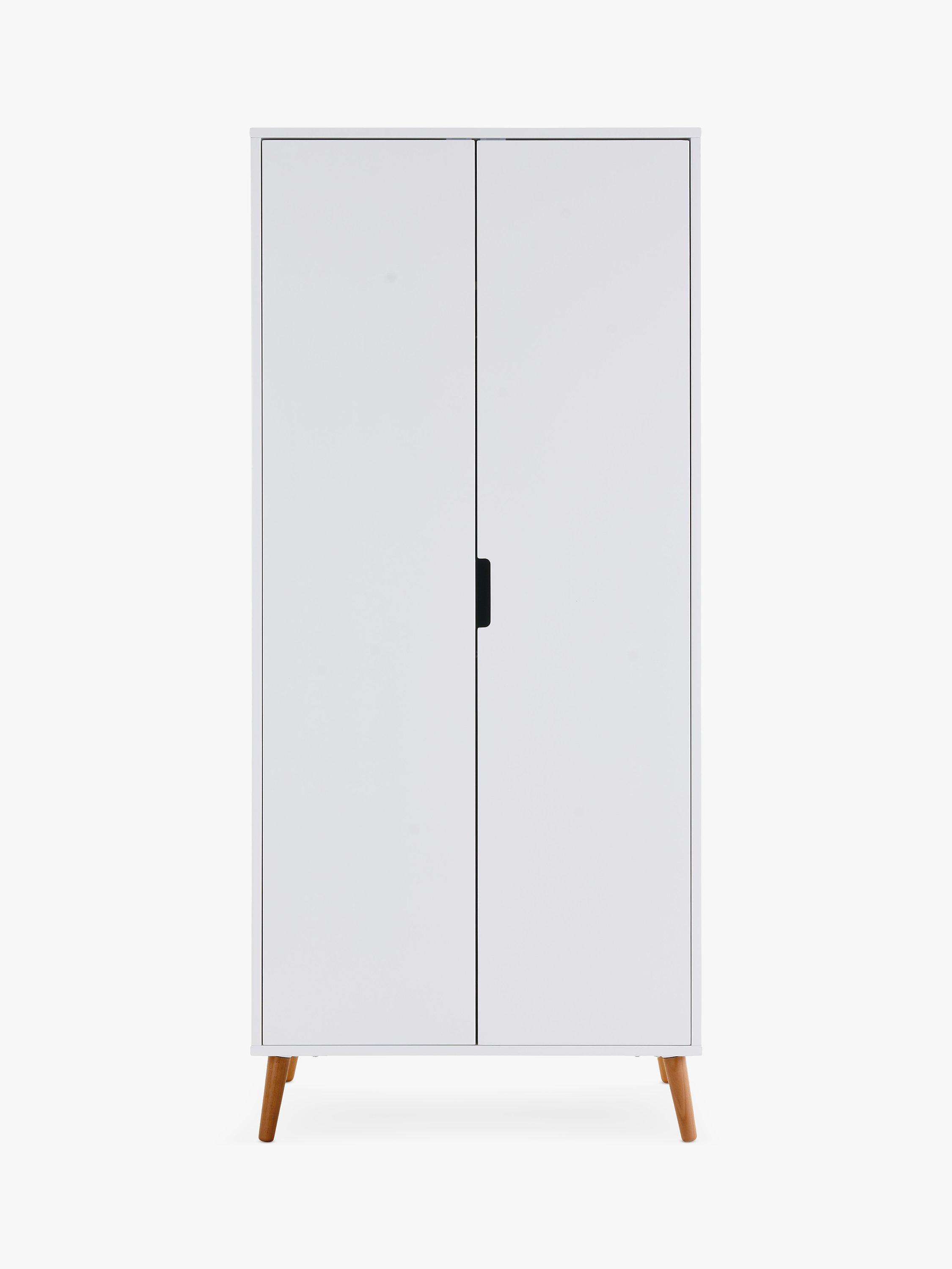 Obaby Maya Double Wardrobe, White