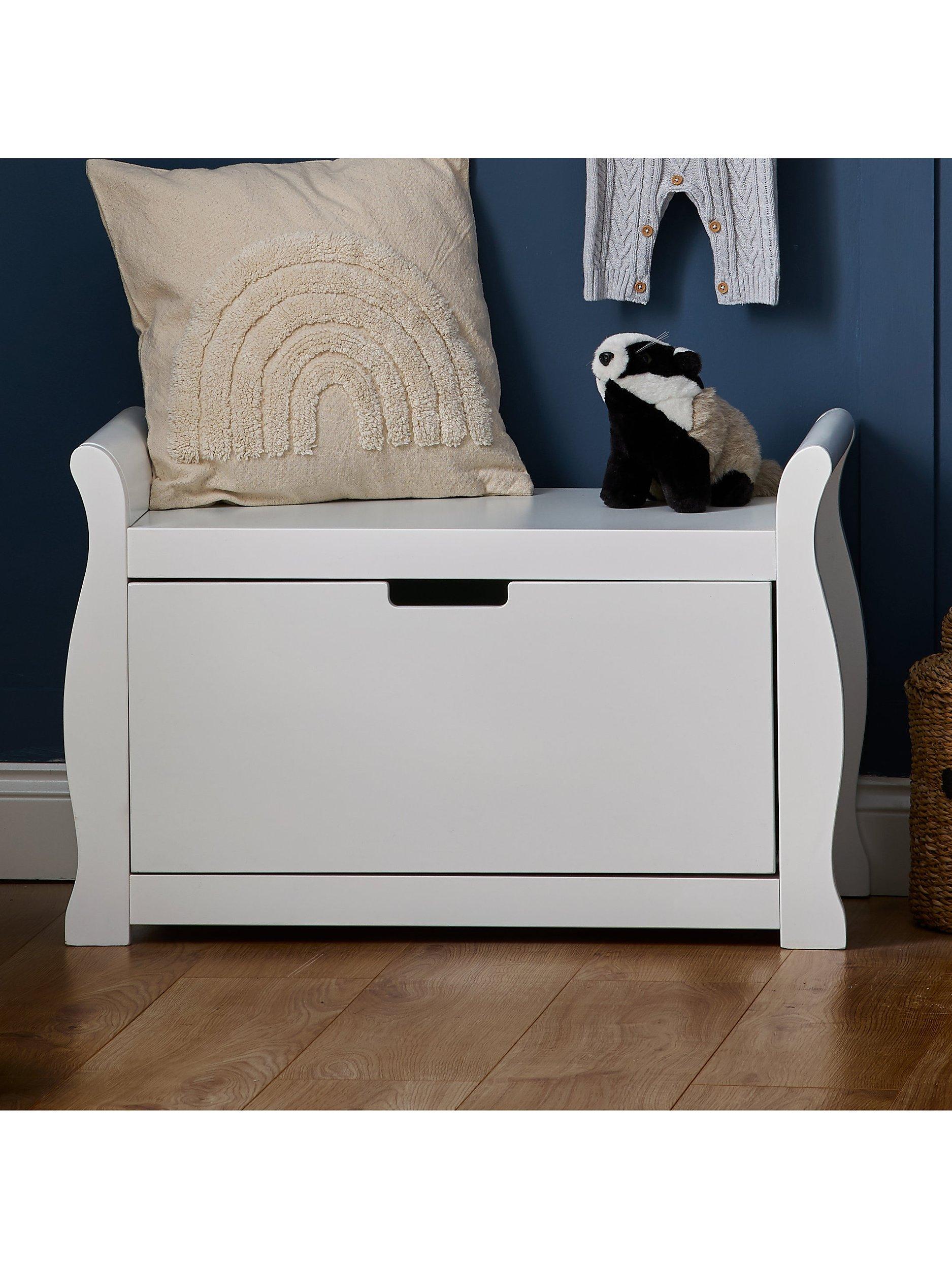 Obaby Stamford Toy Box, White