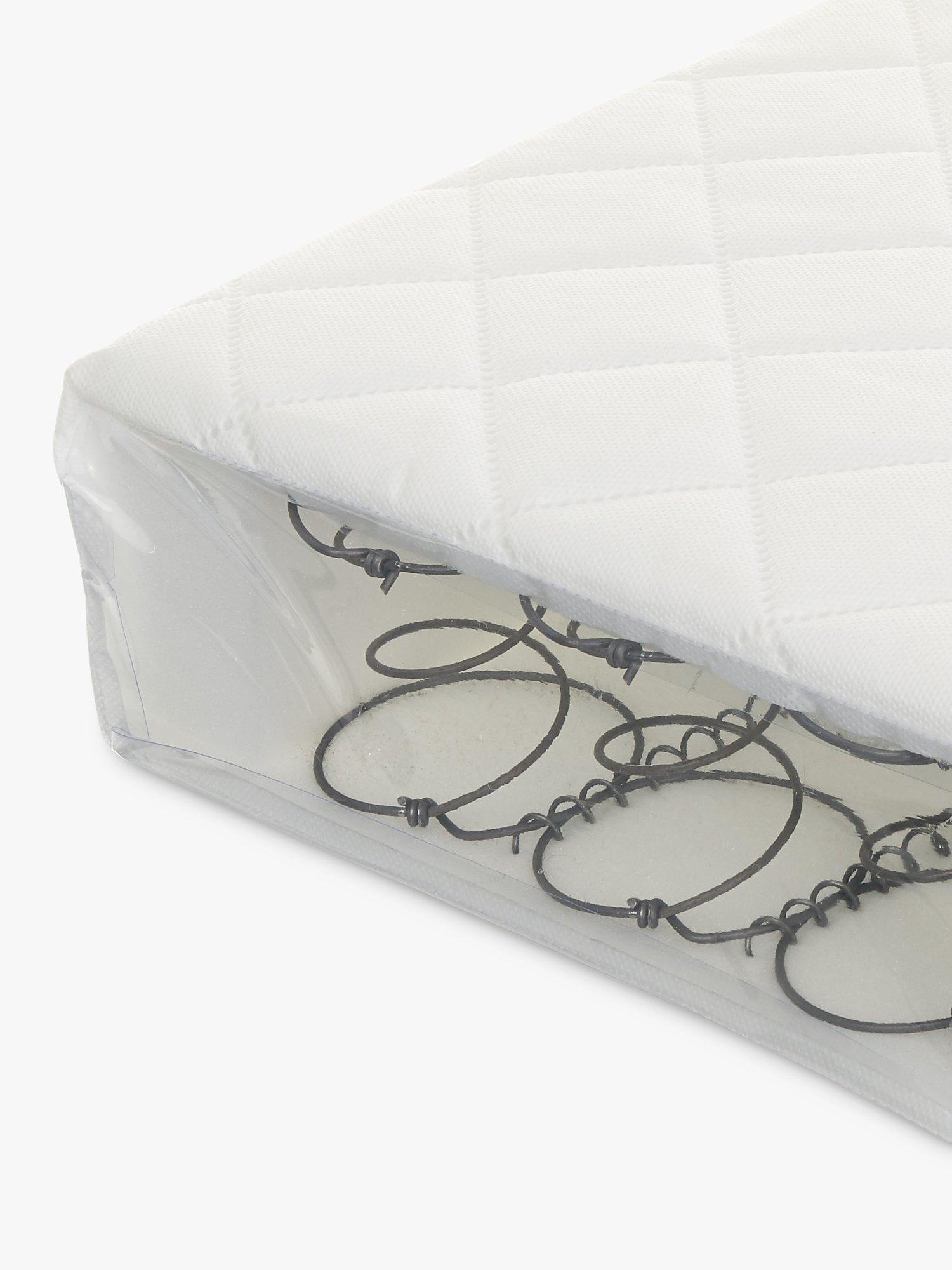 Obaby Sprung Space Saver Mattress, 100 x 50cm
