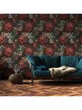 Galerie Antique Floral Motif Wallpaper