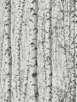 Galerie Birch Tree Motif Wallpaper, BW51006, White Bw51006