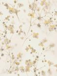 Galerie Delicate Buttercup Motif Wallpaper, Yellow Bw51037