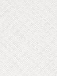 Galerie Rattan Weave Wallpaper, White 33315