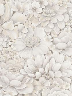 Galerie Floral Texture Wallpaper, Natural 33951