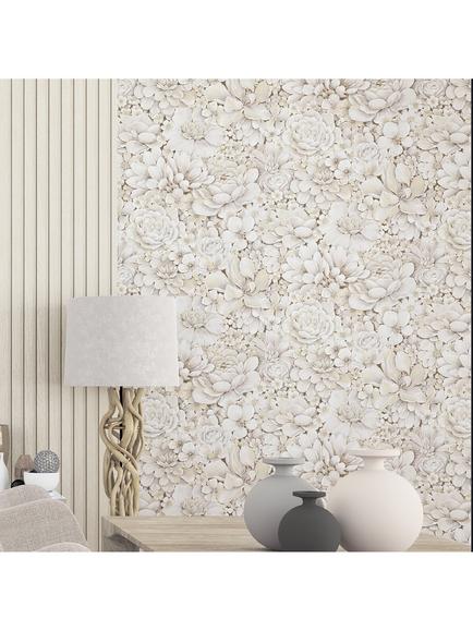 Galerie Floral Texture Wallpaper - view 2, Natural 33951