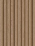 Galerie Wood Stripe Wallpaper, Brown 33958