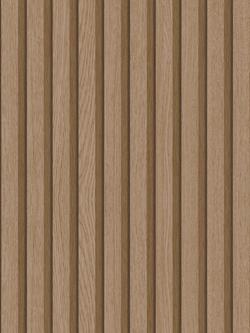 Galerie Wood Stripe Wallpaper, Brown 33958