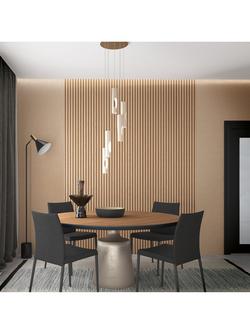Galerie Wood Stripe Wallpaper - view 2, Brown 33958