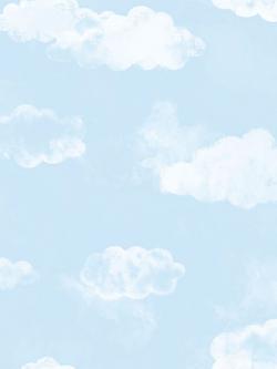 Galerie Cloud Wallpaper, Blue G78359
