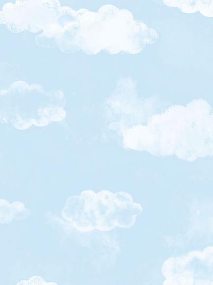 Galerie Cloud Wallpaper, Blue G78359