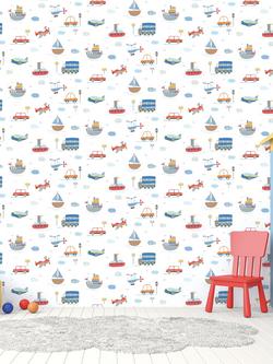 Galerie Transportation Wallpaper - view 2, Blue G78425