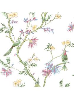 Galerie Classic Bird Trail Wallpaper, Multi G78490