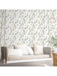 Galerie Classic Bird Trail Wallpaper, Multi G78490