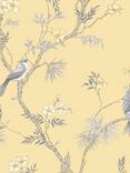 Galerie Classic Bird Trail Wallpaper, Yellow G78494