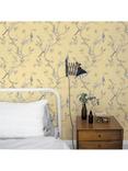 Galerie Classic Bird Trail Wallpaper, Yellow G78494