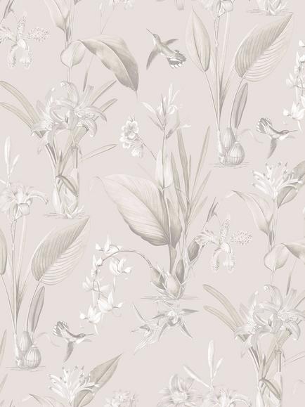 Galerie Cottage Botanical Wallpaper, Natural G78503