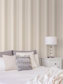 Galerie Secret Stripe Wallpaper - view 2, Natural G78517