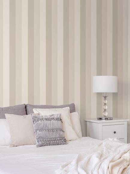 Galerie Secret Stripe Wallpaper - view 2, Natural G78517