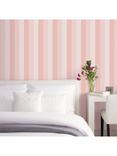 Galerie Secret Stripe Wallpaper, Pink G78520