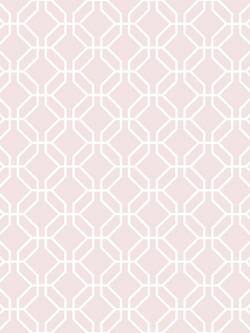 Galerie Trellis Negative Wallpaper, Pink G78521