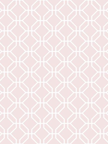 Galerie Trellis Negative Wallpaper, Pink G78521