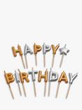 Tala Happy Birthday Cake Candles Set, Pack of 14, Gold/Silver