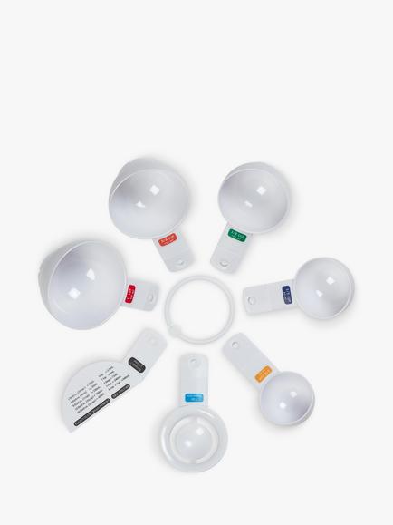 Tala Measuring Cups & Baking Set, Set of 7, White