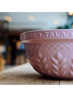 Tala Originals Stoneware Mixing Bowl, 5L - view 2, Dusty Pink