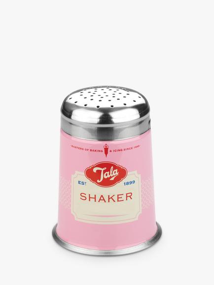 Tala Originals Stainless Steel Baking Shaker, Pink, Pink