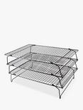 Tala Non-Stick 3-Tier Cake Cooling Rack, Black