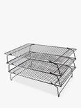 Tala Non-Stick 3-Tier Cake Cooling Rack, Black