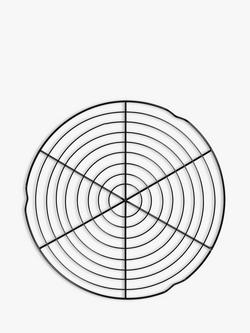 Tala Round Non-Stick Cake Cooling Tray/Rack, 30cm - view 2, Black